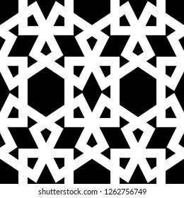 Ethnic ornament. Tribal pattern. Figures motif. Mosaic tiles. Digital paper, surface texture, abstract background, textile print, web design, backdrop, vector work. Folk wallpaper. Seamless image