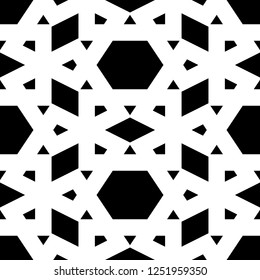 Ethnic ornament. Tribal pattern. Folk wallpaper. Mosaic tiles. Digital paper, surface texture, abstract background, textile print, web design, backdrop, vector work. Seamless image. Figures motif