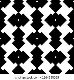 Ethnic ornament. Tribal pattern. Geometric image. Abstract digital paper, surface texture background, textile print. Seamless vector. Folk wallpaper. Figures backdrop. Embroidery motif. Mosaic tiles.
