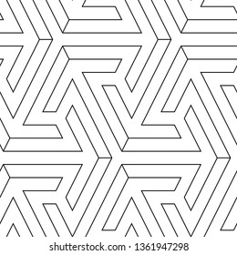 Ethnic ornament. Tribal wallpaper. Geometric background. Figures image. Folk backdrop. Mosaics motif. Digital paper, web design, textile print. Seamless pattern. Vector art work.