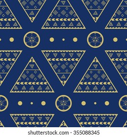 ethnic ornamental seamless pattern