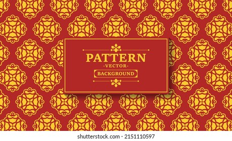 ethnic ornamental seamless pattern template