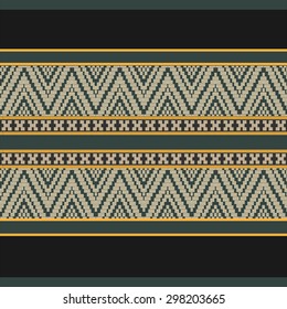 ethnic ornamental textile geometric motifs pattern.