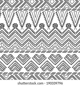 Ethnic ornamental textile seamless pattern for your own design