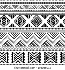 Ethnic ornamental textile seamless pattern for your own design