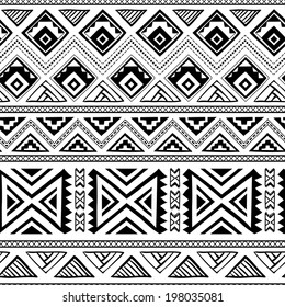 Ethnic ornamental textile seamless pattern for your own design