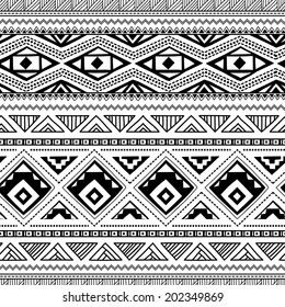 Ethnic ornamental textile seamless pattern for your own design