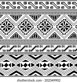 Ethnic ornamental textile seamless pattern for your own design
