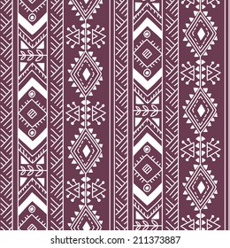Ethnic ornamental textile seamless pattern for your own design