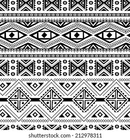 Ethnic ornamental textile seamless pattern for your own design