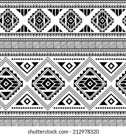 Ethnic ornamental textile seamless pattern for your own design