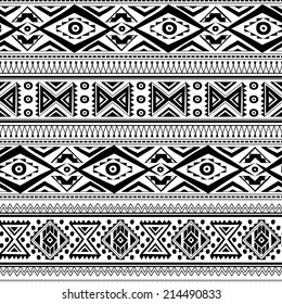 Ethnic ornamental textile seamless pattern for your own design