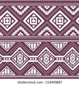 Ethnic ornamental textile seamless pattern for your own design