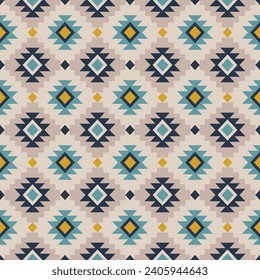 Ethnic ornamental textile seamless pattern.
