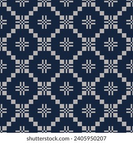 Ethnic ornamental textile seamless pattern.