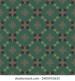Patrón de material textil ornamental étnico sin costuras.
