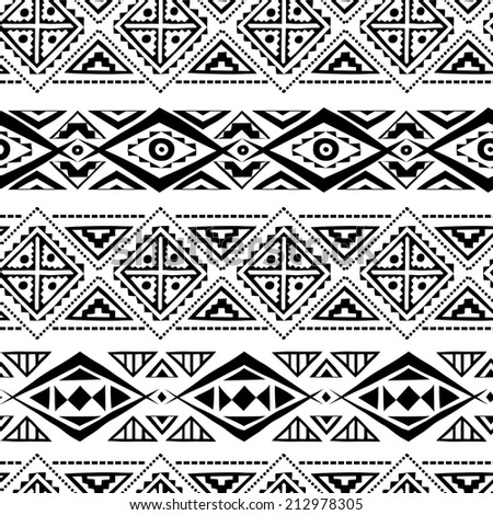 Ethnic ornamental textile seamless pattern for your own design