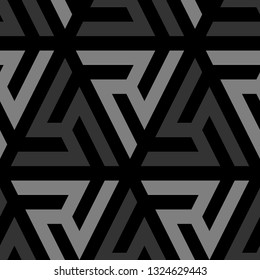 Ethnic ornament.Mosaics motif. Figures image. Tribal background. Geometric wallpaper. Folk backdrop. Digital paper, web design, textile print. Seamless pattern. Vector art work