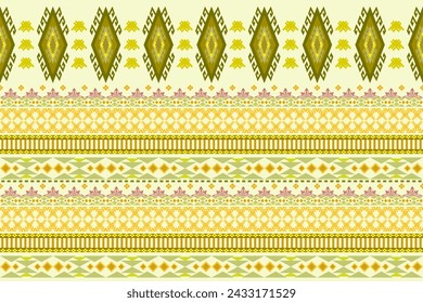 Ethnic pastel geometric seamless pattern. Native American African style design for fabric, texture, textile, wallpaper, interior, printing, decorative, embroidery, elements, ornaments, clothing