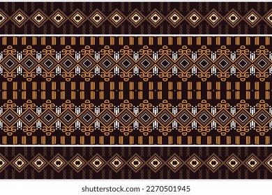 Ethnic pattern background. traditional patterned carpets It is a pattern geometric shapes. Create beautiful fabric patterns. Design for print. Using in the fashion industry.