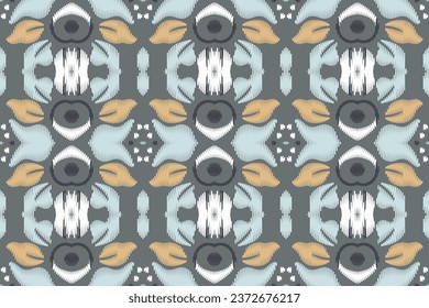Ethnic pattern background. traditional patterned wallpaper It is a pattern created by combining geometric shapes. Create beautiful fabric patterns. Design for print. Using in the fashion industry.