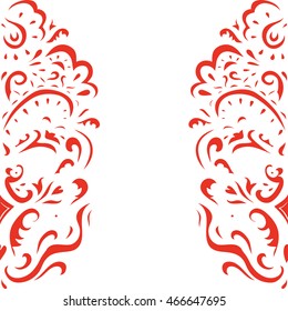Ethnic pattern. Beauty ornament in boho style. Perfect for tattoo, print, poster.