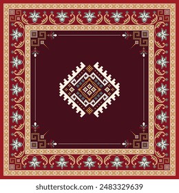 Ethnic Pattern For Clothing Traditional Pattern Turkish and Maroco