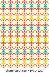 ethnic pattern and colorful design