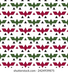 ethnic pattern culture seamless , fabric textile design art illustration colorful aztec