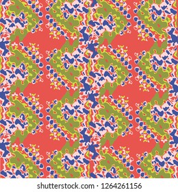 Ethnic pattern. Decorative ornament, geometric elements for fabric, textile, web design, wrapping paper. Wallpaper for boys and girls