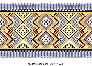 Diseño de patrones étnicos. Moqueta de tela azteca mandala adorno boho chevron decoración textil papel de pared. Antecedentes del vector del bordado tradicional indígena oriental indígena tribal pavo 