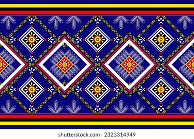 Ethnic pattern design for fabric, carpet, abstract, wallpaper, print. Ikat design beautiful seamless pattern.