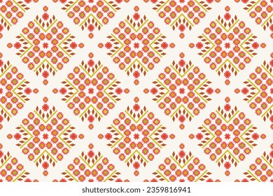 diseño de patrones étnicos, elementos geométricos y florales, para textil, estampado, capet, cojín, pañuelo.