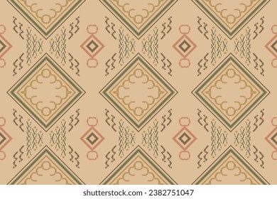 Ethnic pattern design. Geometric ethnic pattern traditional Design It is a pattern created by combining geometric shapes. Create beautiful fabric patterns. Design for print.