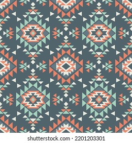 Ethnic pattern design in pastel colors. Vector illustration. Can be used for wallpaper, textile, invitation card, wrapping, web page background.