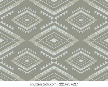 Ethnic pattern design, seamless woven fabrics, carpets, clothing patterns, bags, blankets, sarongs, industrial fabric patterns background or wallpaper