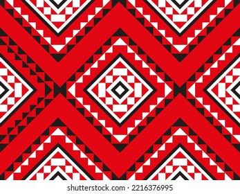 Ethnic pattern design, seamless woven fabrics, carpets, clothing patterns, bags, blankets, sarongs, industrial fabric patterns background or wallpaper