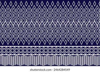 Ethnic pattern; Ethnic design; Ethnic style; ikat pattern; seamless for fabric, home decoration, interior design - Thai silk, Thai silk fabric, Thai silk dress