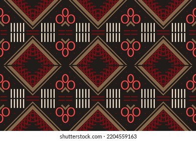Ethnic pattern design. traditional patterned vector It is a pattern created by combining geometric shapes. Design for print. Using in the fashion industry.