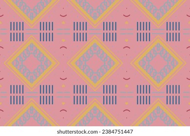 Ethnic pattern design. traditional patterned vector It is a pattern created by combining geometric shapes. Create beautiful fabric patterns. Design for print.