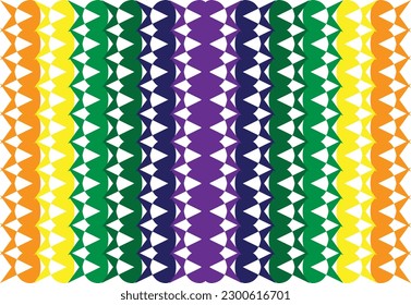 Ethnic pattern design vector illustration