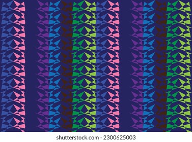 Ethnic pattern design vector illustration