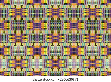 Ethnic pattern design vector illustration