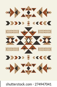 ethnic pattern design. vector illustration