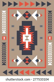 ethnic pattern design. vector illustration