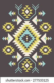 ethnic pattern design. vector illustration
