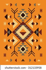 ethnic pattern design. vector illustration