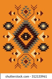 ethnic pattern design. vector illustration