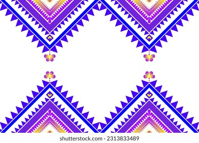 Ethnic pattern designs, ethnic pattern graphics, geometric shapes and flowers are used for weaving ,rug, wallpaper, clothing, wrap, batik, fabric, embroidery style illustration, Ethnic abstract ikat
