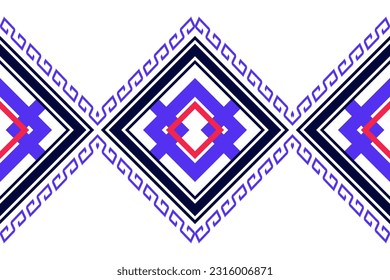 Ethnische Muster-Designs, ethnische Muster-Grafiken, geometrische Formen und Blumen werden zum Weben, Teppich, Tapeten, Kleidung, Wrap, Batik, Stoff, Stickereigrafik, Ethnisch abstrakter Kat verwendet